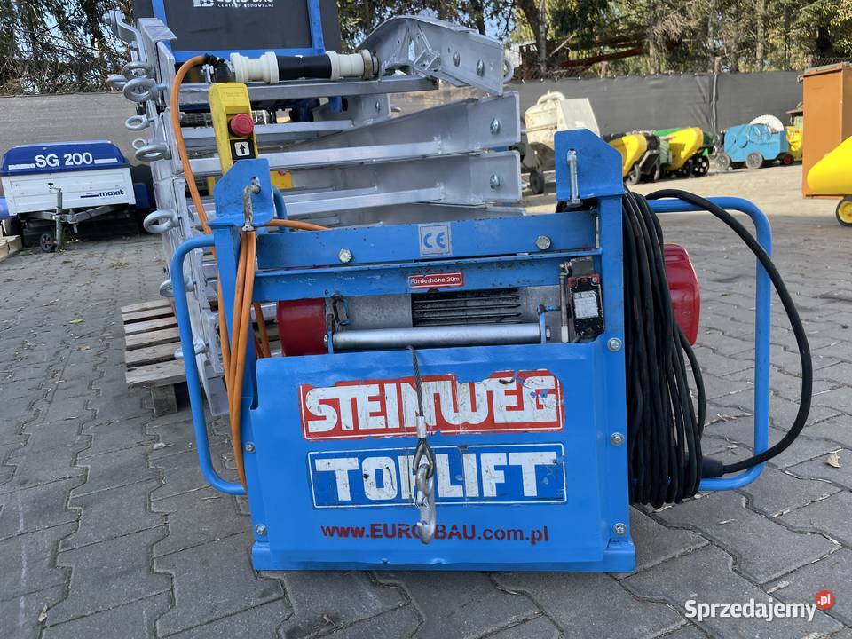 Winda drabina dekarska Steinweg Lift 12m Ślesin sprzedam