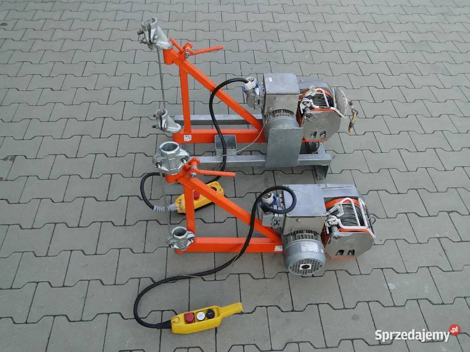 Winda dekarska Wyciągarka Wciągarka Budowlana Łętownia