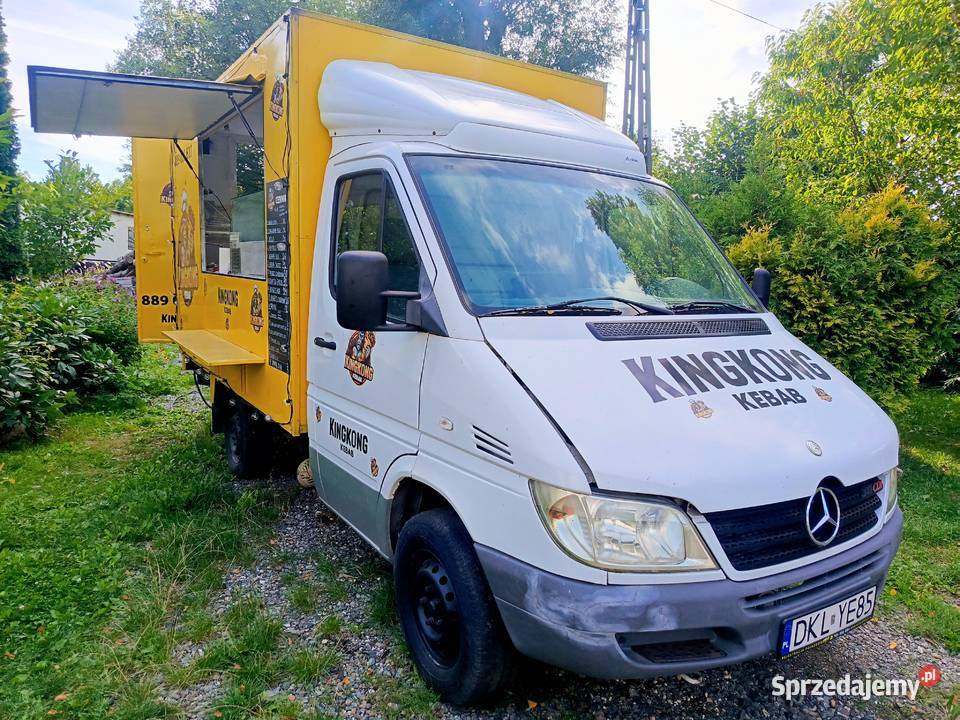 Foodtruck Mercedes Benz Sprinter dolnośląskie Kłodzko
