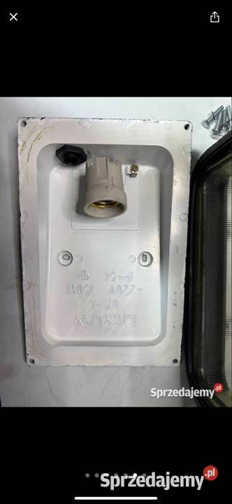 Lampa czarna odrestaurowana Firmy Polam Wilkasy Gliwice