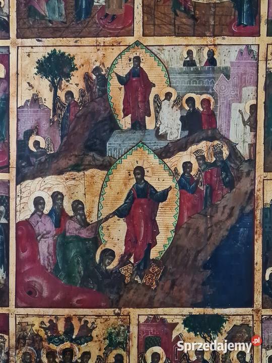 Ikona Prazdniki 0066 Malarstwo Warszawa