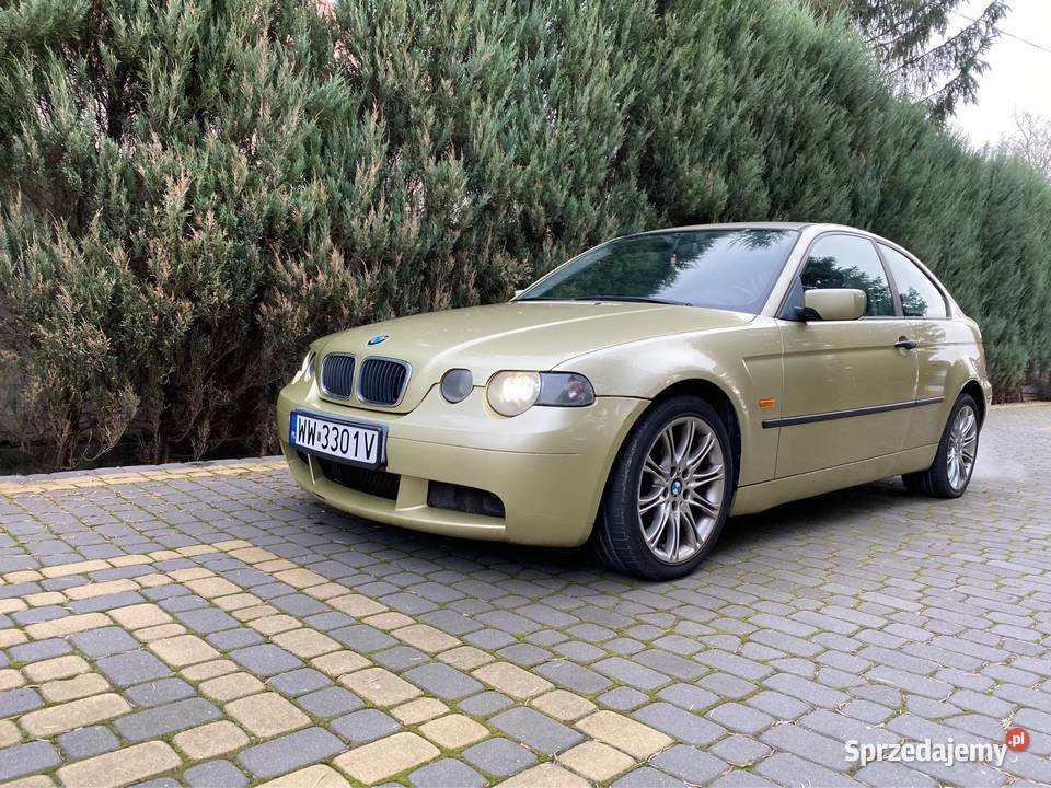 BMW e46 compact welurowa tapicerka Seria 3