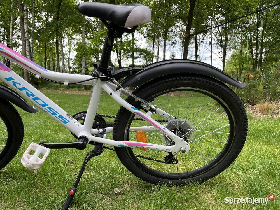 Rower dziecięcy Kross Lea Mini 20 biały stan Łódź