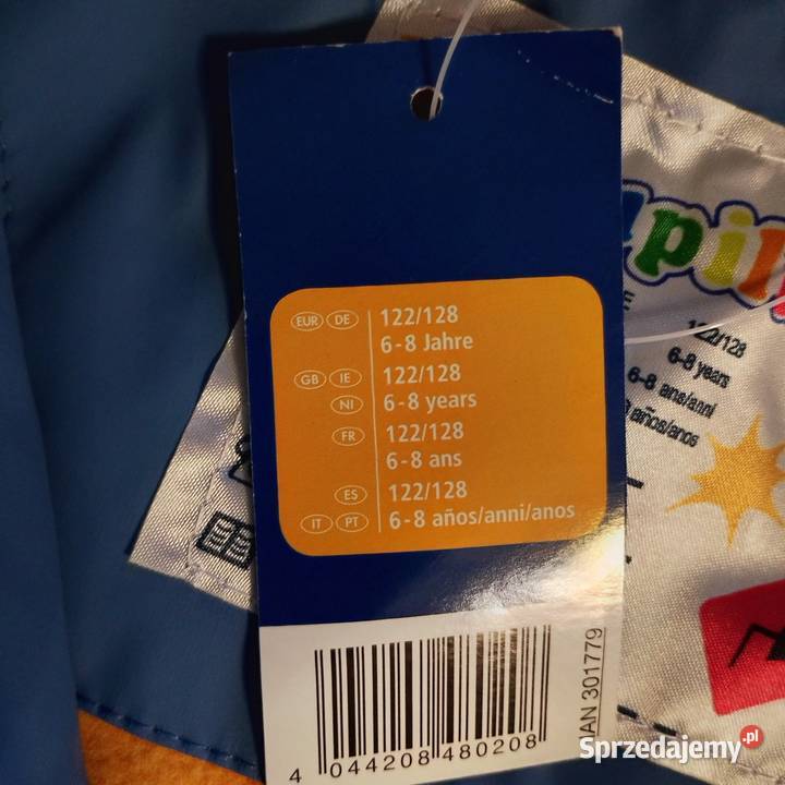 Spszedam nową z metką kurteczkę LUPILU 122128 podlaskie Zaścianki