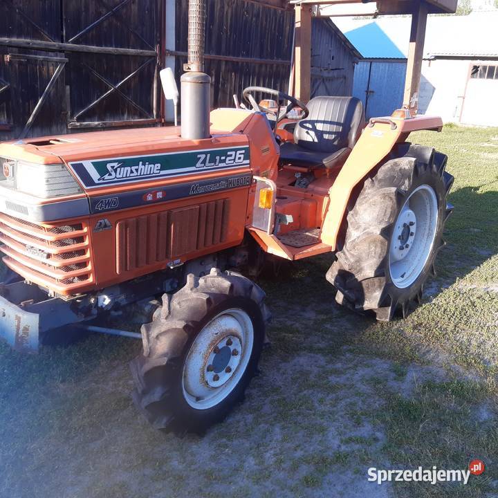 Ciagnik ogrodniczy Kubota ZL26 4x4 Biała Podlaska