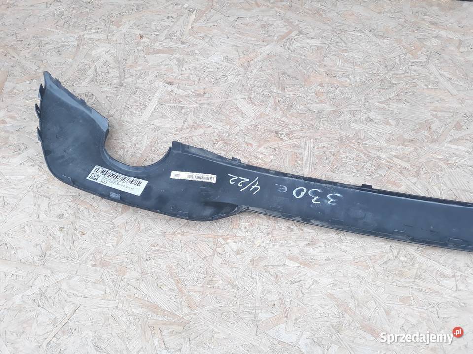 BMW 3 G20 G21 MPAKIET DYFUZOR SPOILER ZDERZAKA