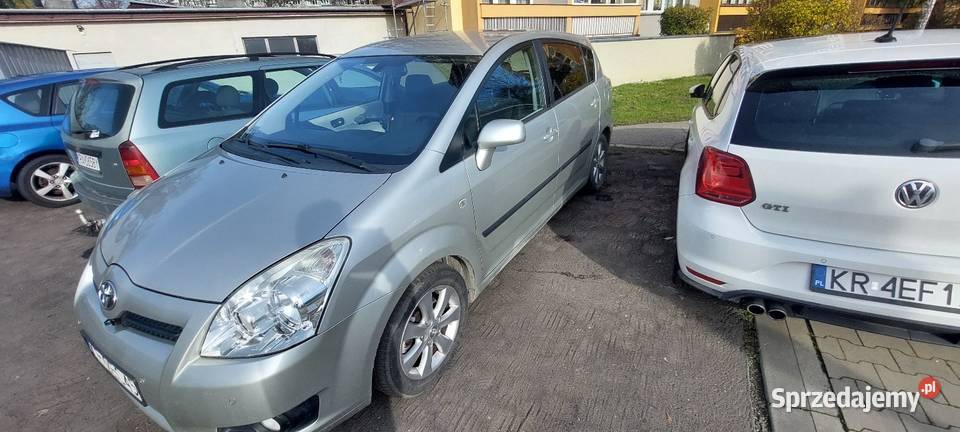 Toyota Corolla Verso 18
Premium 7os LPG hak wspomaganie kierownicy Kraków