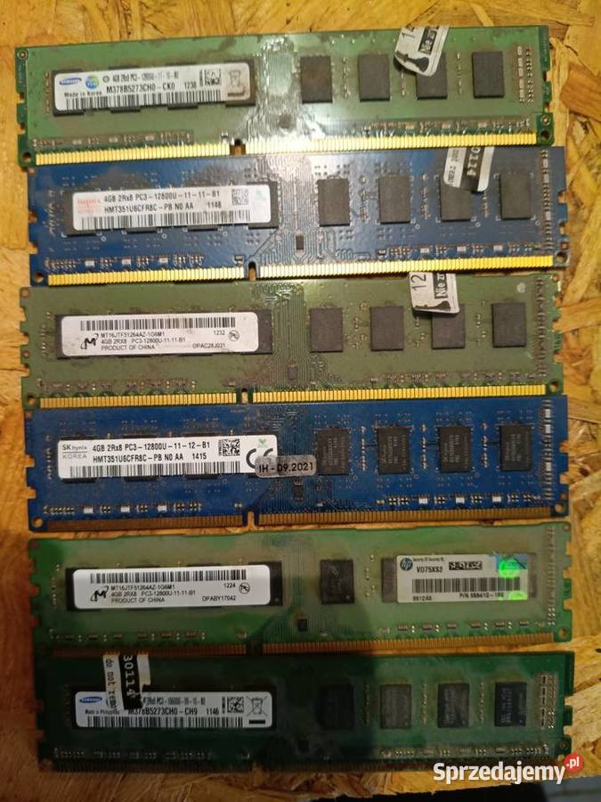Pamięć RAM SK hynix 4GB DDR3 1600MHz PC312800U Łosice