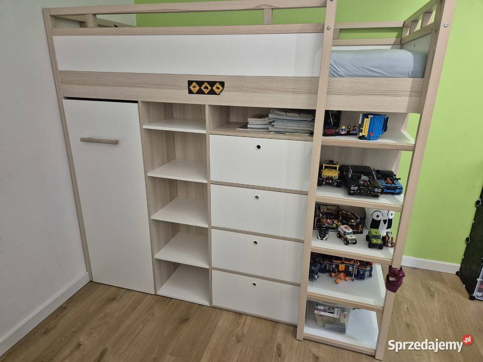 Łóżko dziecka z szafą zachodniopomorskie Szczecin