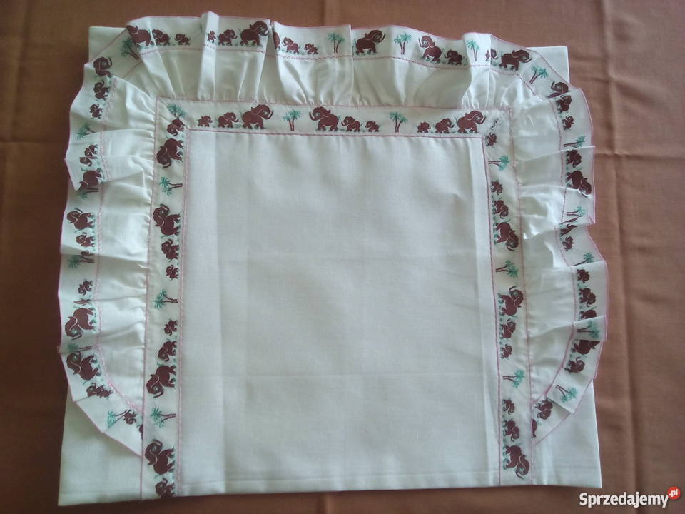 Ozdobne poszewki na jaśki powłoczki z falbankami sprzedam