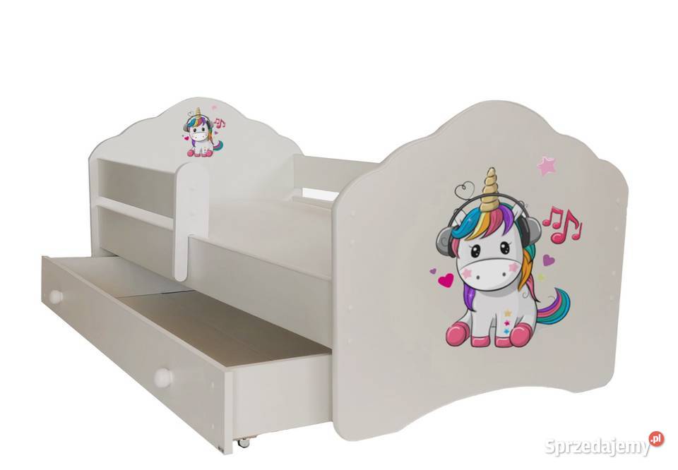 Łóżko dziecięce FALA 140x70 szuflada DOSTAWA Warszawa