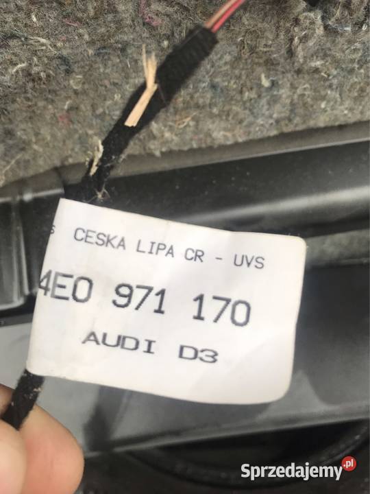 Audi A8 D3 elektryczna roleta szyba tył podkarpackie Rzeszów