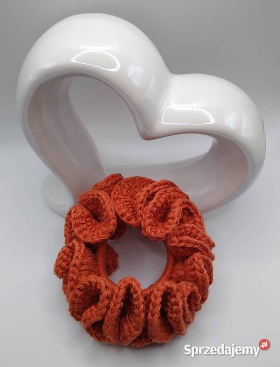 Gumka do włosów Crochet Scrunchie pomorskie Gdańsk