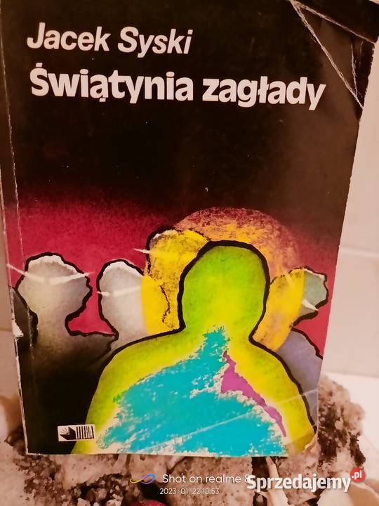 Świątynia zagłady Syski książki najtańsze okaz miękka Warszawa