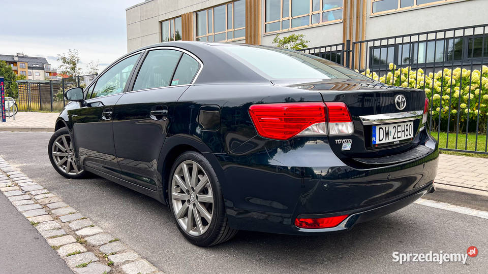 Toyota Avensis 20 Benzyna CVT Prestige Salon 173 poduszka powietrzna Wrocław