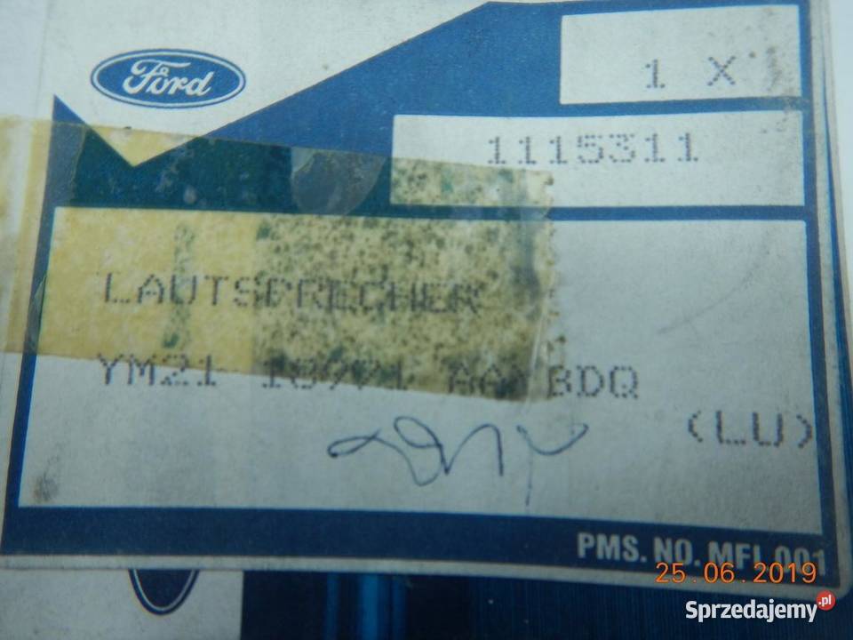 GŁOŚNIK DRZWI PRAWY TYŁ FORD GALAXY MK2 NOWY ASO Sprzęt audio fabryczny