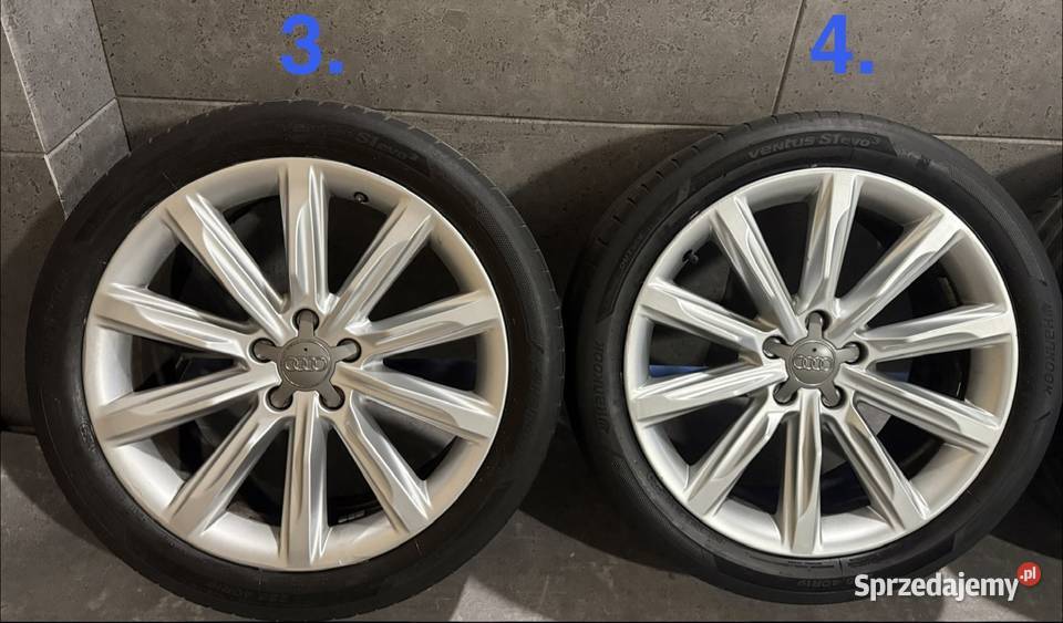 19 Audi A6 c7 c8 A7 OEM felgi koła komplet 5x112 Samochodowe Lubasz