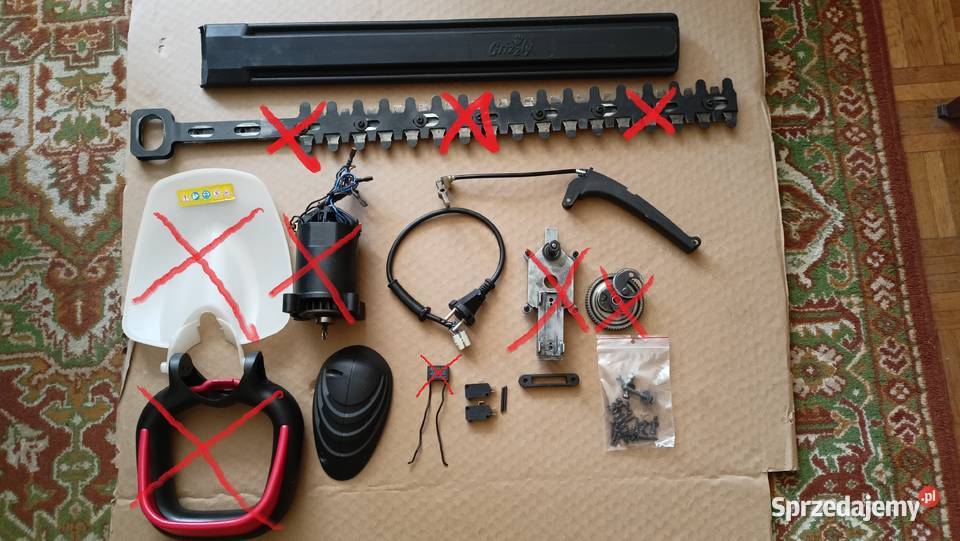 Nożyce elektryczne do żywopłotu CZĘŚCI Kłodzko
