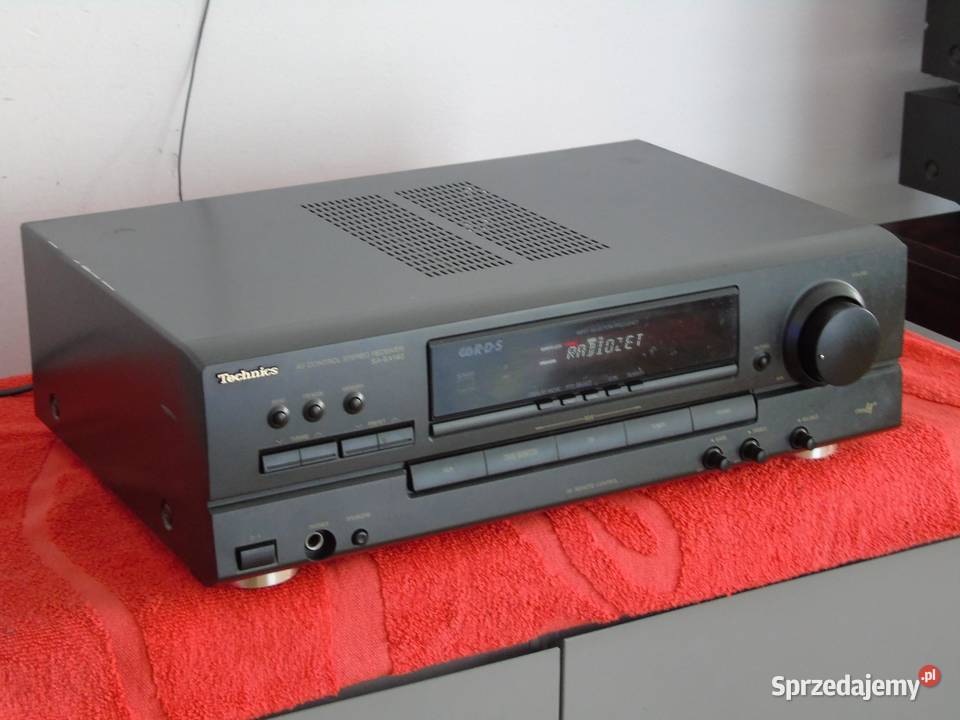 Wzmacniacz z radiem Technics SAEX140 mocny i