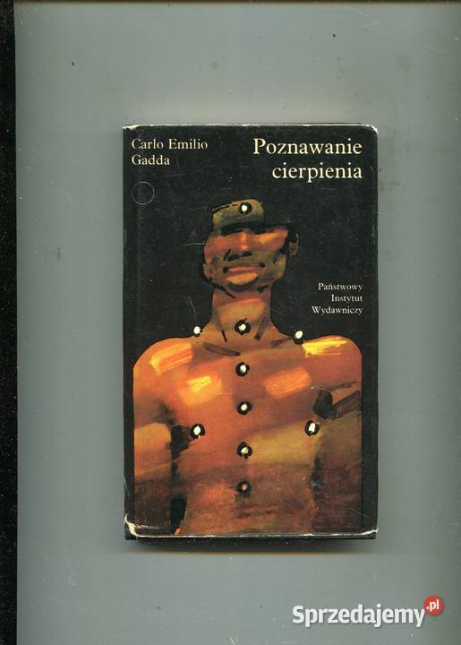 Poznawanie cierpienia Carlo Emilio Gadda twarda z obwolutą Szczecin