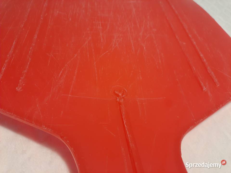 Ślizg zjazdowy dupolot czerwony 35 x 55 Zabawka śląskie Czeladź