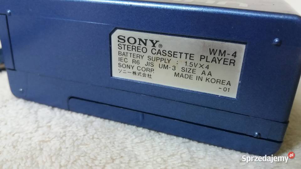 Sony Walkman 4 Cassette Player i inne Płońsk sprzedam