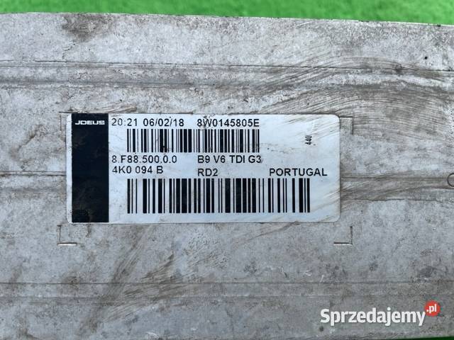AUDI A4 A5 8W Q5 B9 TDI V6 INTERCOOLER 8W0145805 osobowe Gorzów Wielkopolski