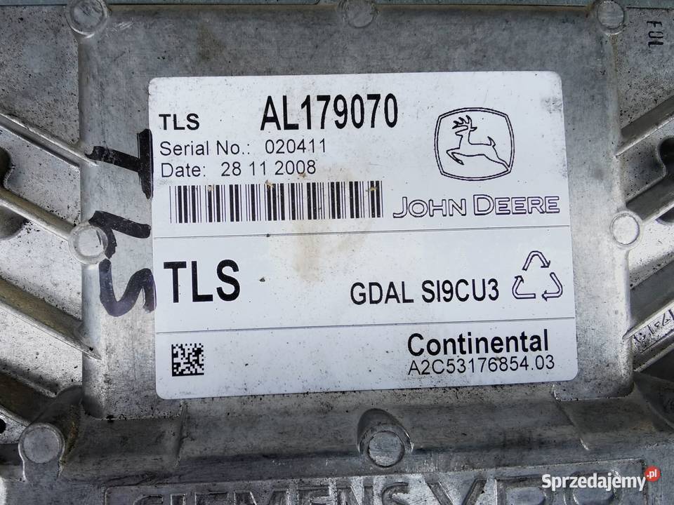 Sterownik osi John Deere 6930 AL179070 Wilkowo sprzedam
