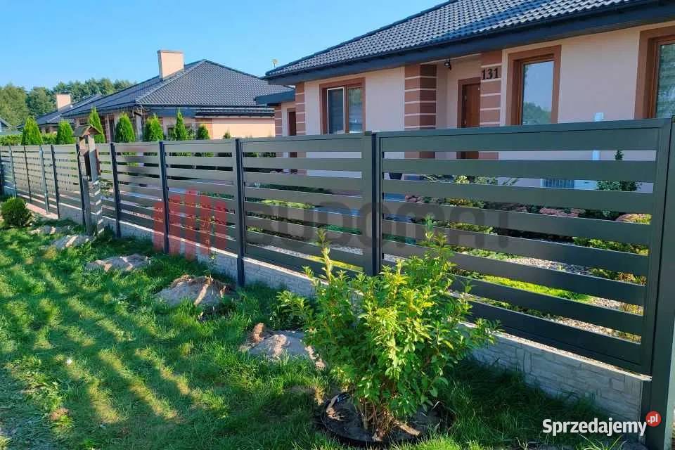 Brama uchylna dwuskrzydłowa wjazdowa na pilota Łabiszyn