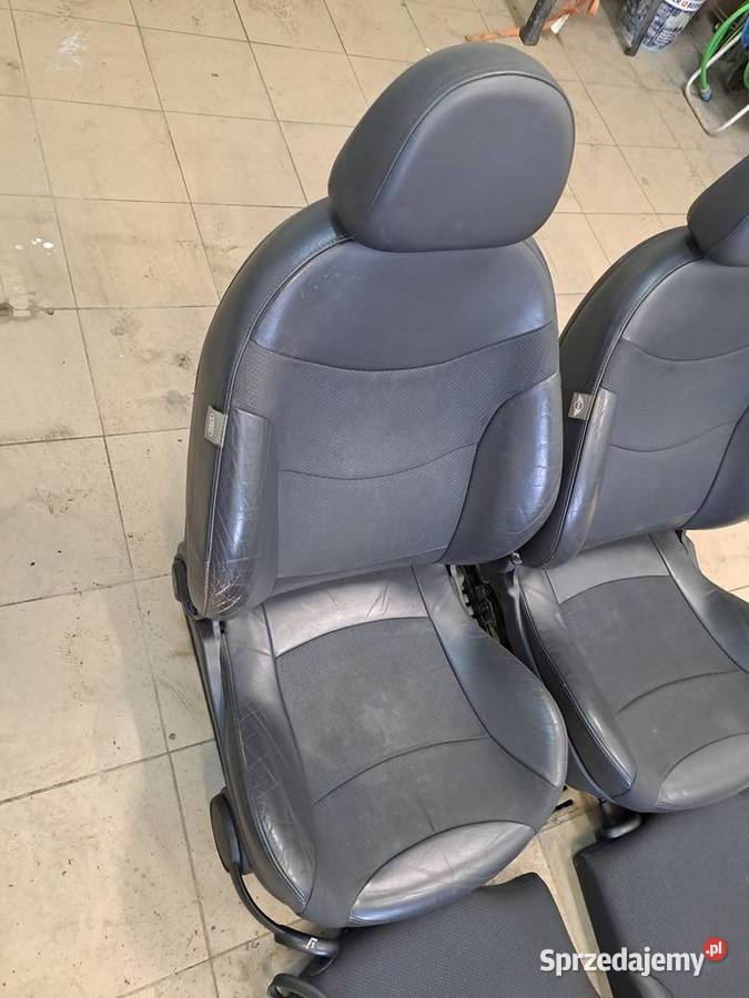 Mini cooper r52 cabrio komplet foteli półskóra osobowe