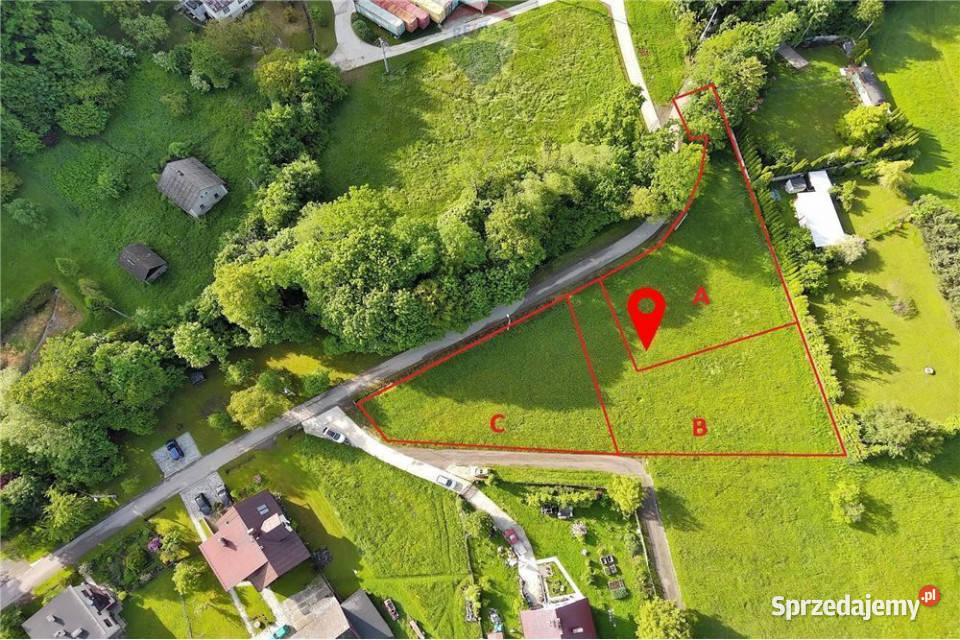 Widokowa działka oznaczona symbolem C Ustroń sprzedam