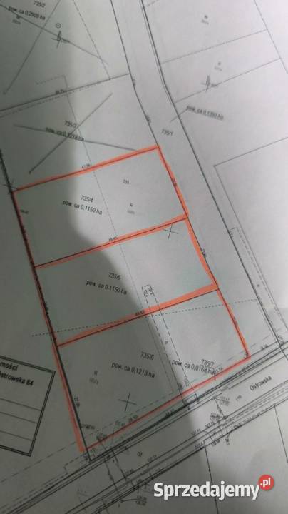 Trzy działki budowlane Kalisza Kościelna Wieś