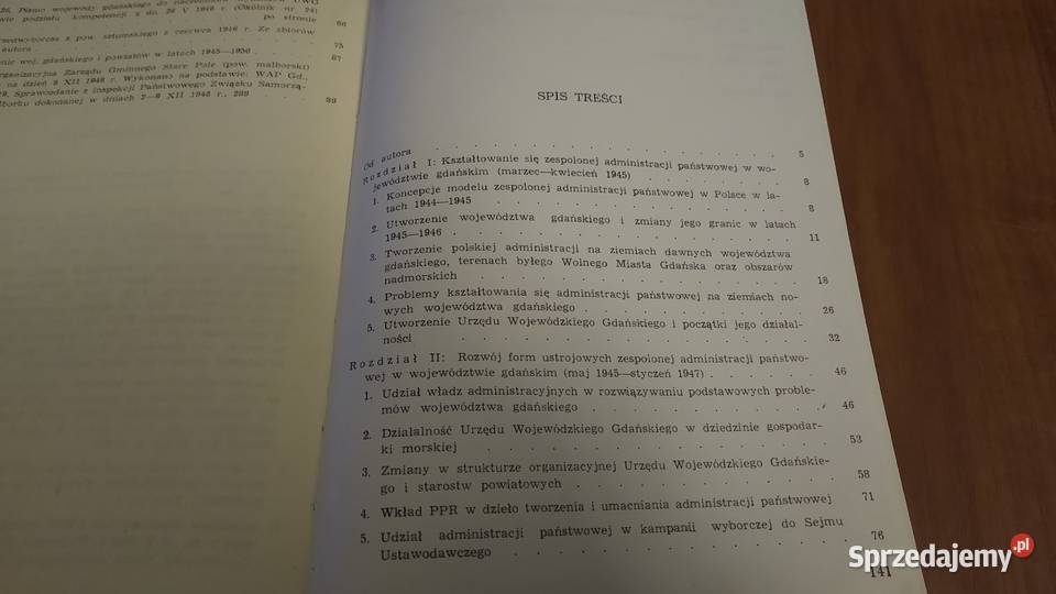 Tworzenie administracji państwowej w Gdańsk