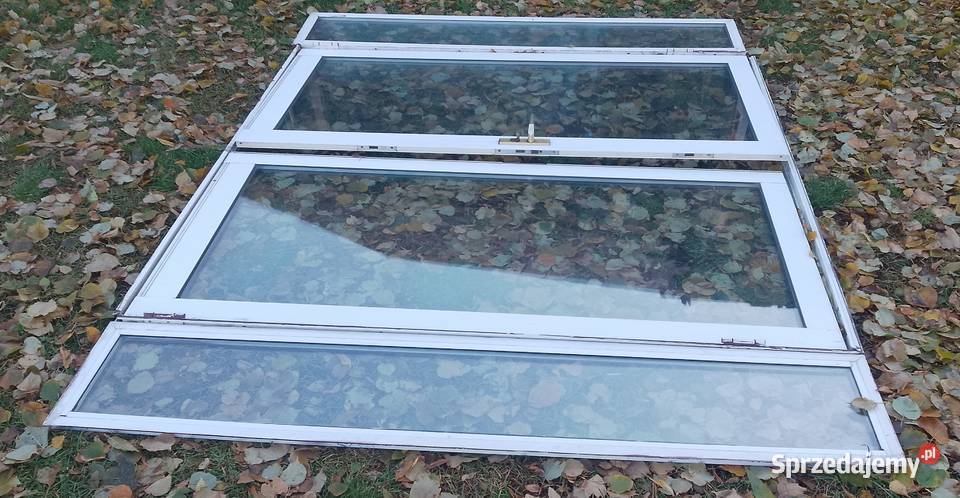 Drzwi aluminiowe podwójne swietliki