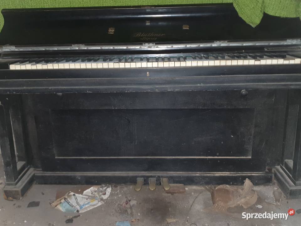 Zabytkowe Pianino BLTHNER LEIPZIG Czarny Mat 3 Warszawa sprzedam