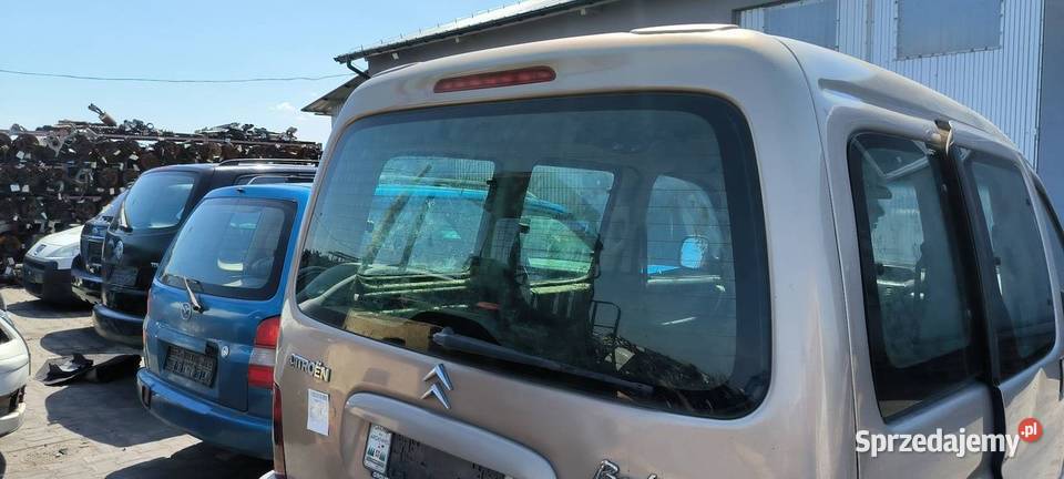 KLAPA CITROEN BERLINGO TYŁ Lipno