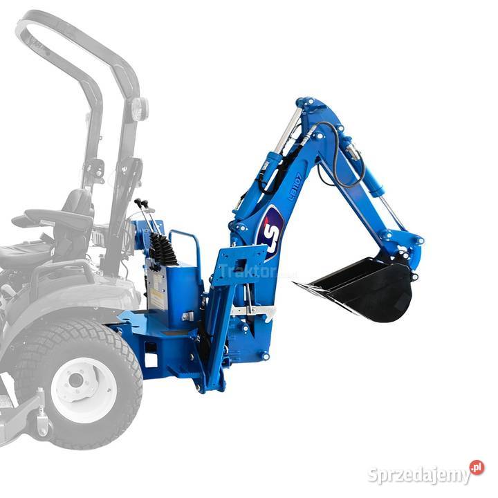 Koparka ciągnikowa LB1107 do traktora LS MT122 i podkarpackie Tajęcina