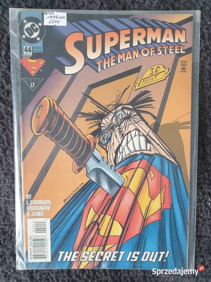 Superman The Man Of Steel 6 komiksów DC USA Superbohaterowie Gdynia