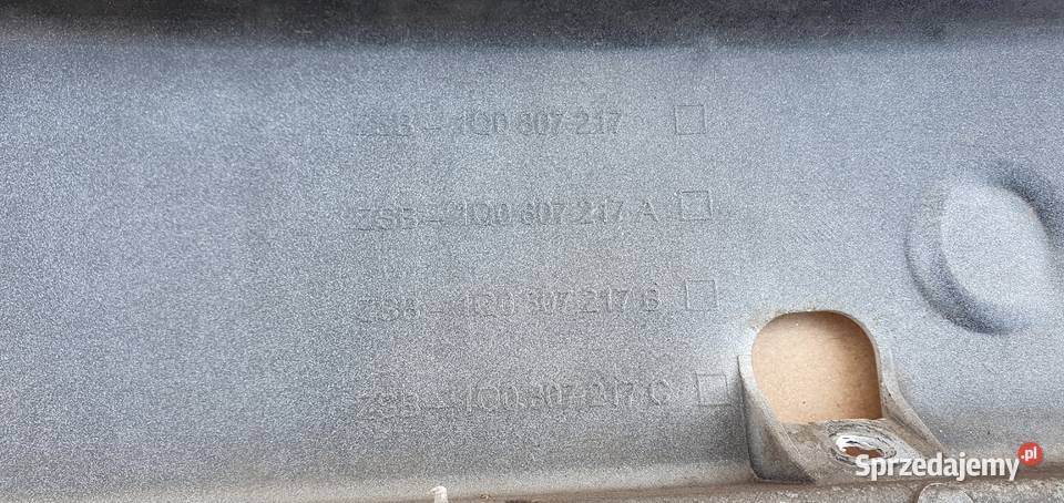 VW EOS ZDERZAK PRZÓD PRZEDNI 1Q0807217 Karoseria Motoryzacja