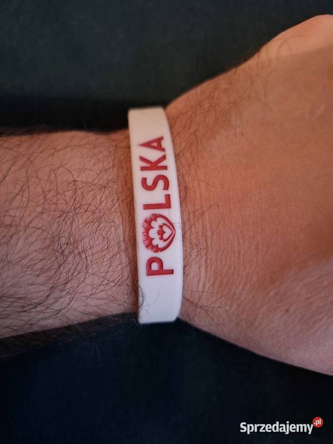Opaska Silikonowa Na Rękę Polska Uniseks mazowieckie Ostrołęka