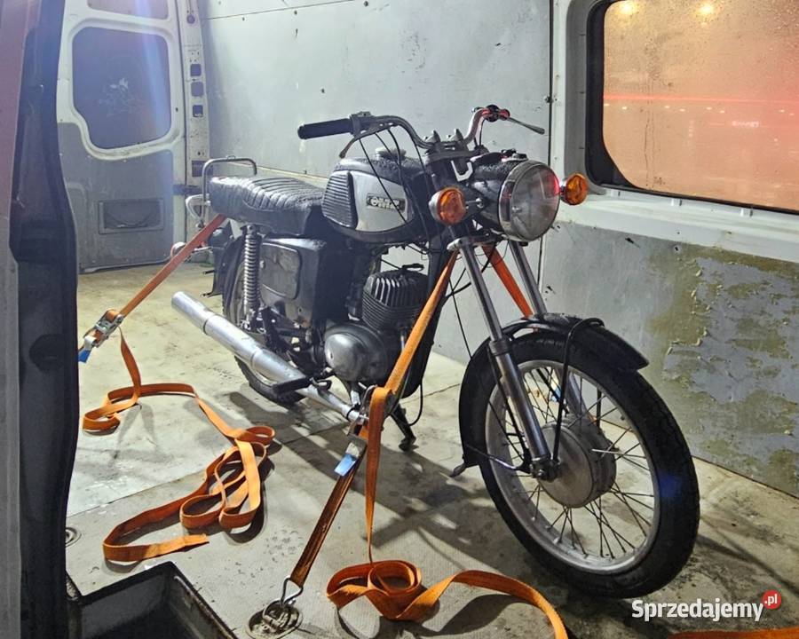 MZ TS 125 z Dokumentami MZ małopolskie