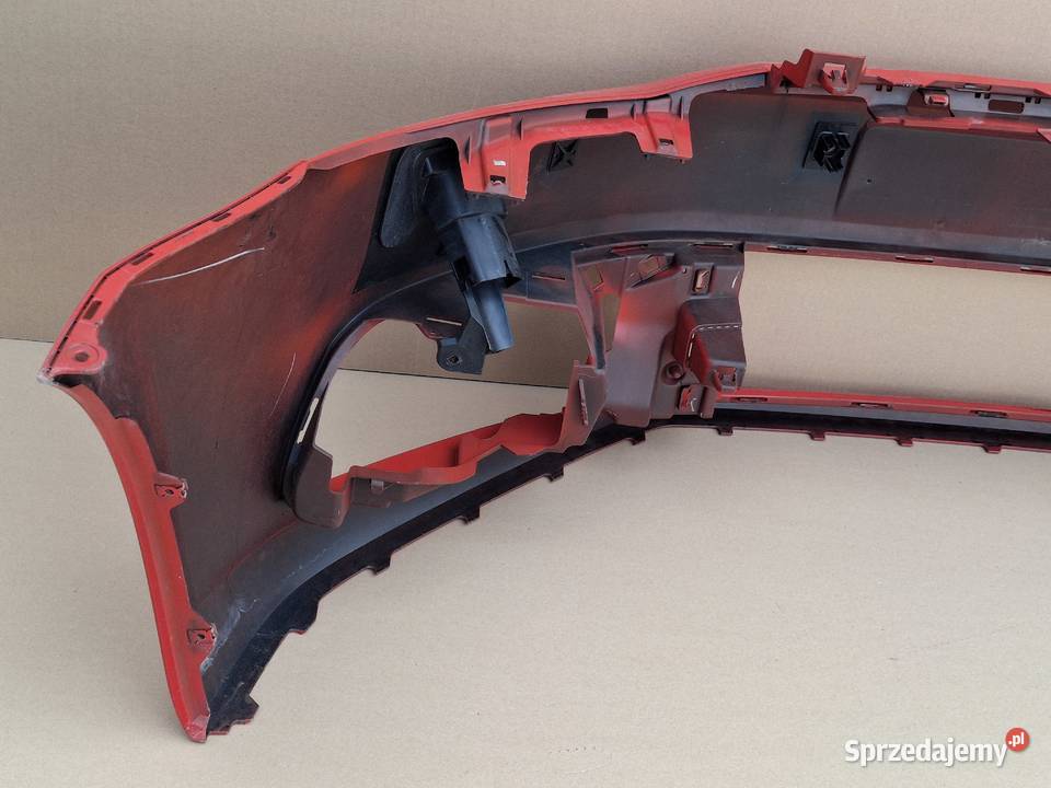 VW POLO V LIFT 6C ZDERZAK PRZÓD PRZEDNI PDC Bieleń