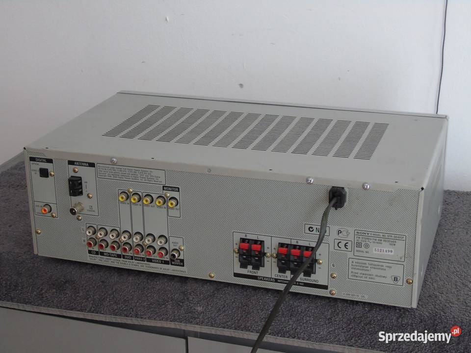 Amplituner Sony STRDE495 mocny i sprawny WYSYŁKA Jasło