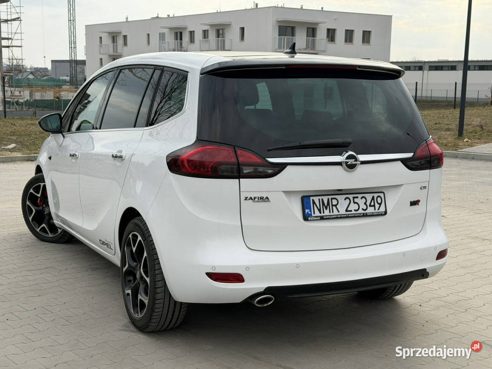 Opel Zafira 20 CDTI 165 LED 7 OSOBOWY Nawigacja Mrągowo
