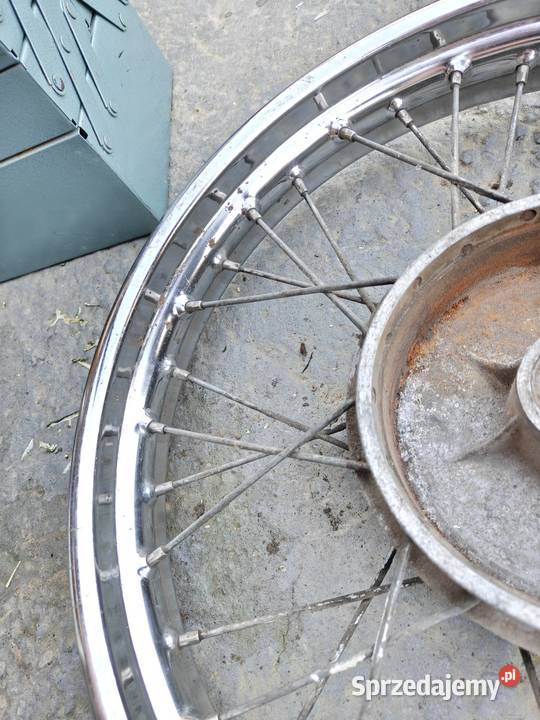 Piękne koło felga do CZ 350 Jawa deluxe 18 nie Zamość