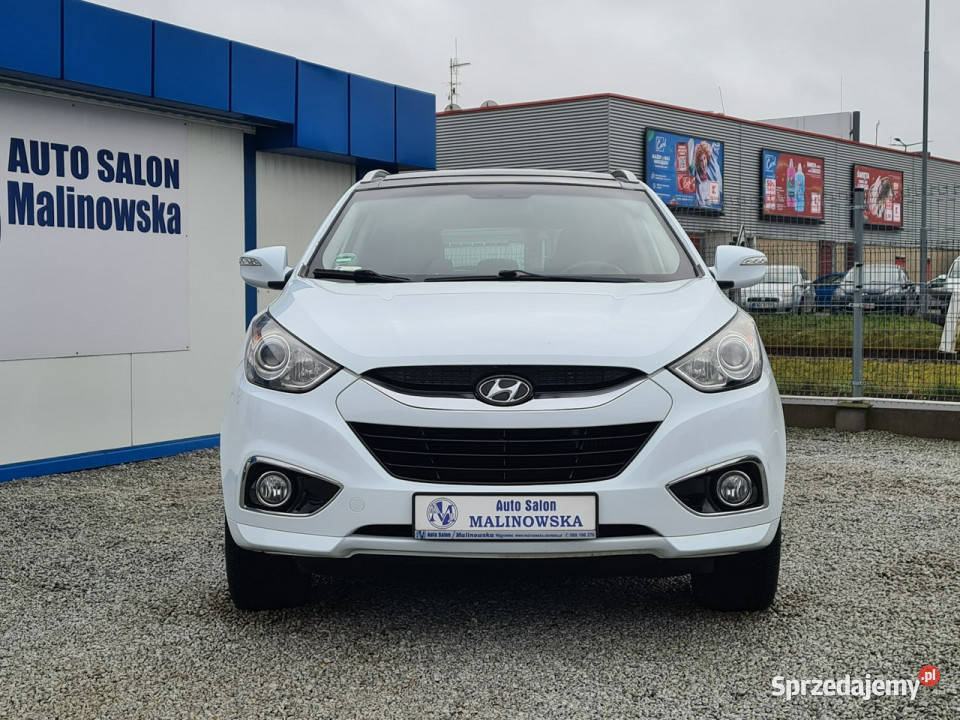 Hyundai ix35 4x4 Szyberdach Skóra Grzane Fotele kurtyny powietrzne ix35 wielkopolskie Wągrowiec