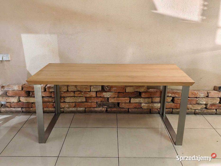 Ława dębowa olejowana 140x68x4 Nowoczesna Biznes i Przemysł