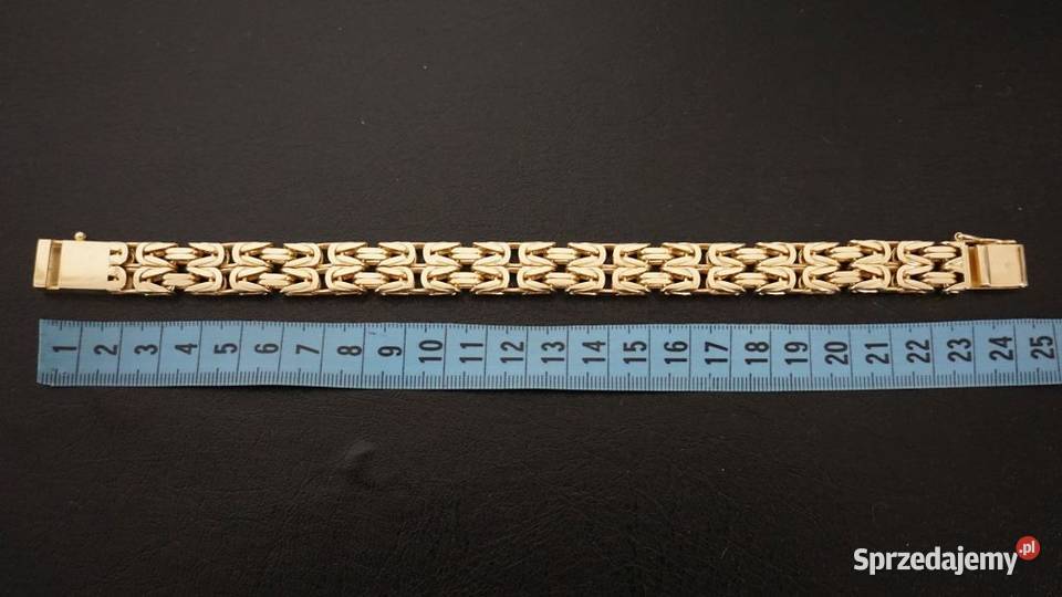 Złota Bransoleta Królewska Bransoletka 104G Warszawa sprzedam