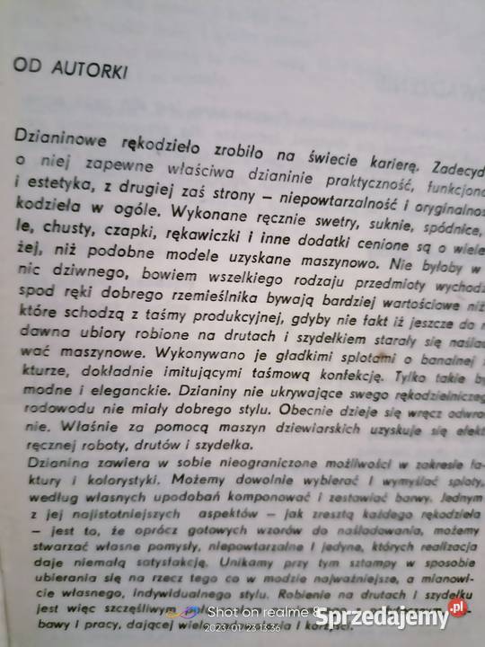 Swetry Książki Stróżewska modele szydełkowanie mazowieckie Warszawa