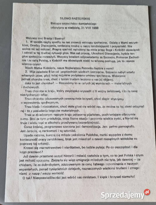 Solidarność ulotki Zielona Góra